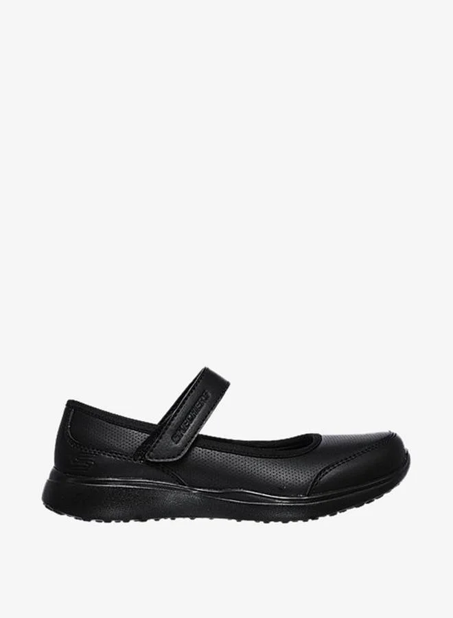 SKECHERS Girls' Mary Jane Shoes With Hook And Loop Closure - Microstrides Class Spirit