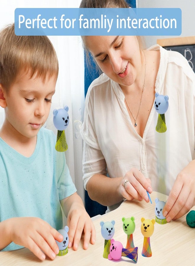 Sepco 50PCS Mini Jumping Popper Spring Launcher Little Pop up Jumper Bouncy Party Favors Kids Bulks Toys for Easter Eggs Fillers Christmas Stocking Stuffers - Image 4