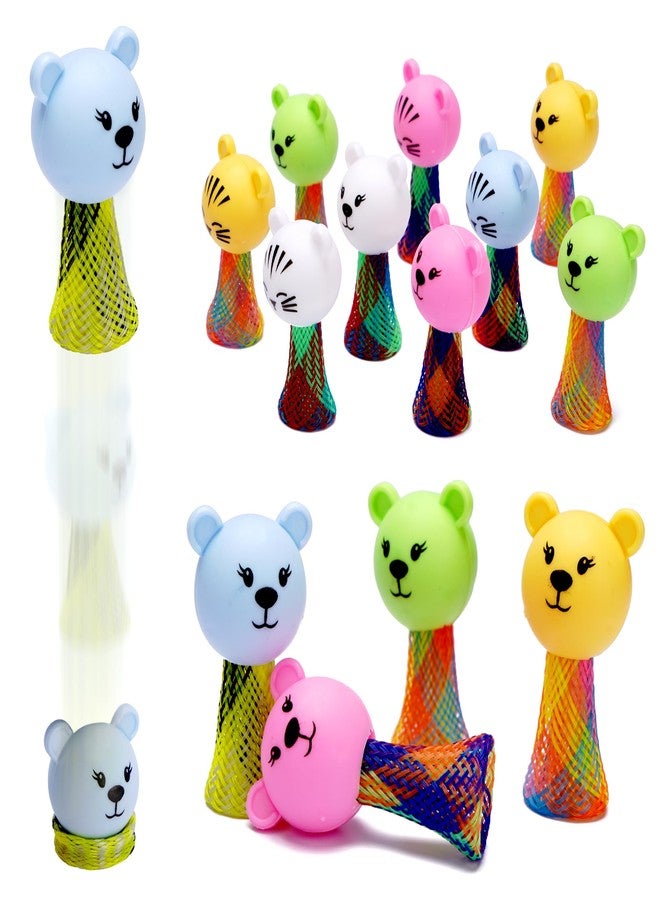 Sepco 50PCS Mini Jumping Popper Spring Launcher Little Pop up Jumper Bouncy Party Favors Kids Bulks Toys for Easter Eggs Fillers Christmas Stocking Stuffers - Image 1