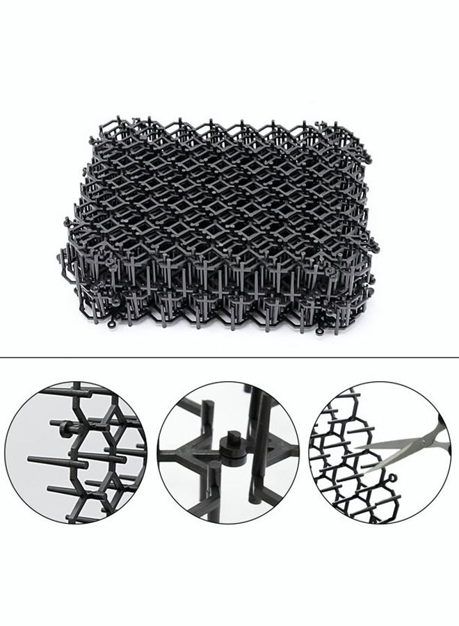 وسادة مضادة للدغات القطط، سجادة حديقة لمنع لدغات القطط والكلاب، سجادة داخلية وخارجية لمنع القطط والكلاب من الحفر 13*49 سم - Image 5