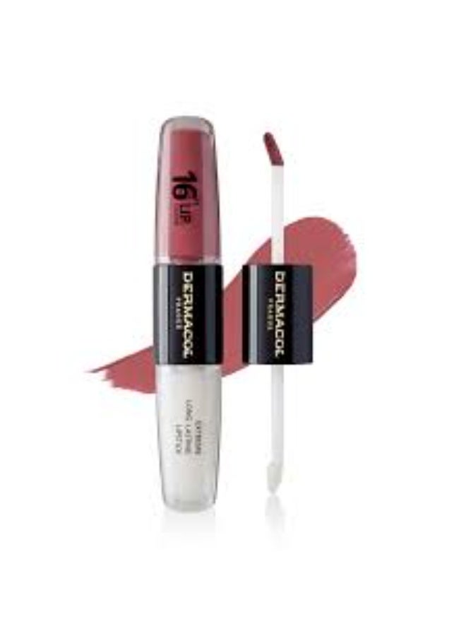 Dermacol 16h Lip Color 2-In-1 Extreme Long-Lasting Lipstick 12 - Image 4