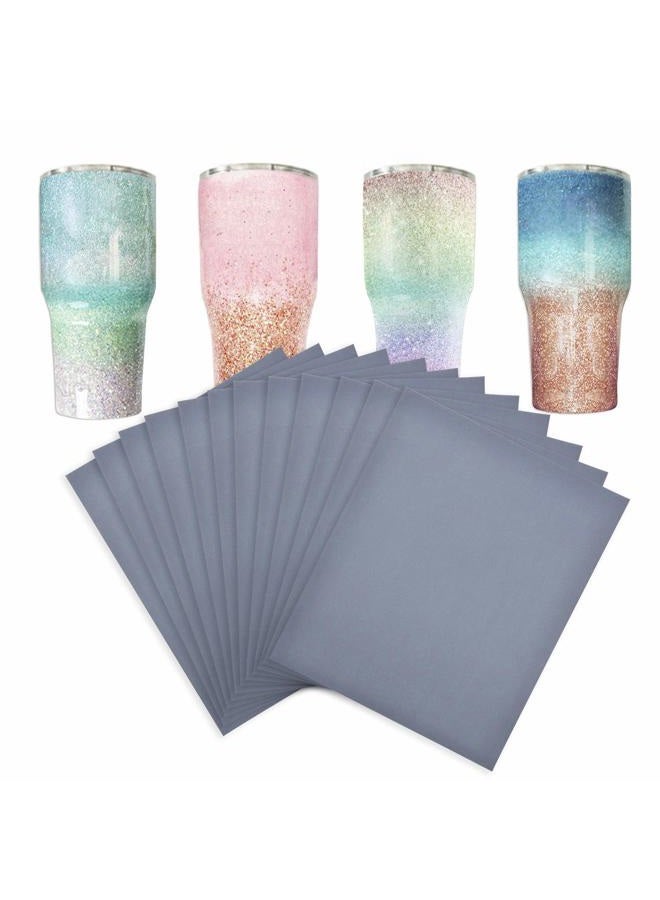 Yaromo 12 Pieces Epoxy Sanding Papers, Waterproof Epoxy Polishing Papers Superfine Epoxy Refinishing Papers for Making Glitter Tumbler Cups, Crafts Tumbler - Image 1