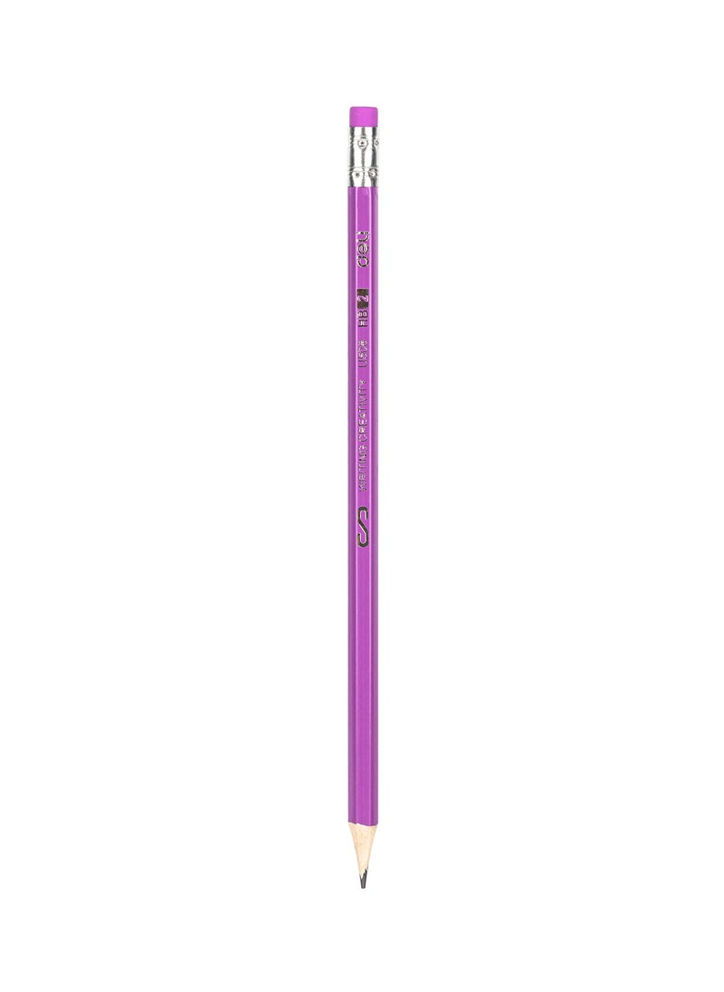 Deli EU50806 Graphite Pencils HB, 50pcs/Box with Eraser – Ideal for School, Office & Drawing Use