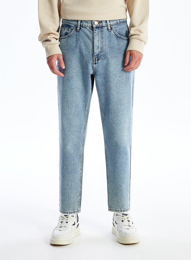 LC WAIKIKI 710 Loose Fit Men's Denim Trousers  - Image 2