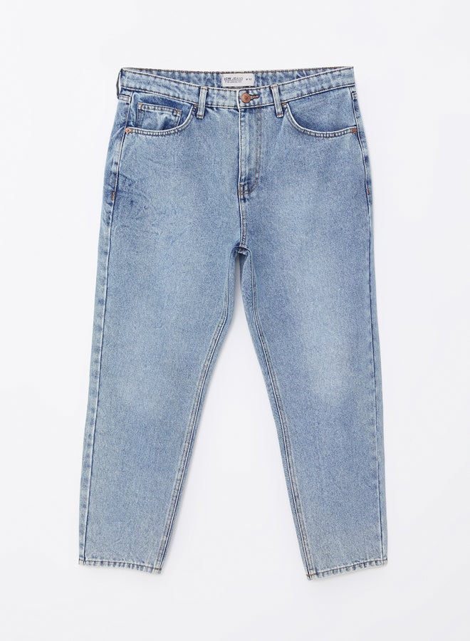LC WAIKIKI 710 Loose Fit Men's Denim Trousers  - Image 4