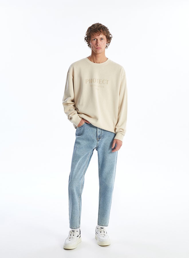 LC WAIKIKI 710 Loose Fit Men's Denim Trousers  - Image 1