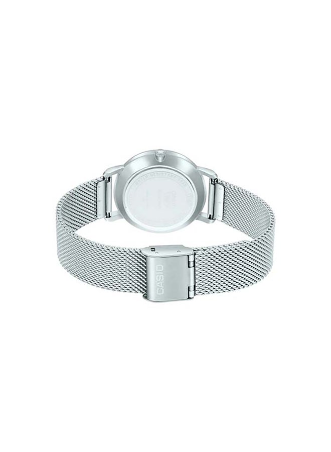 CASIO Analog Round Waterproof Wrist Watch With Stainless Steel MTP-B110M-7AVDF - Image 4