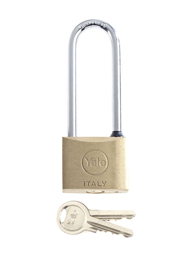 NIBEMINENT Solid Body Padlock Gold 40mm 