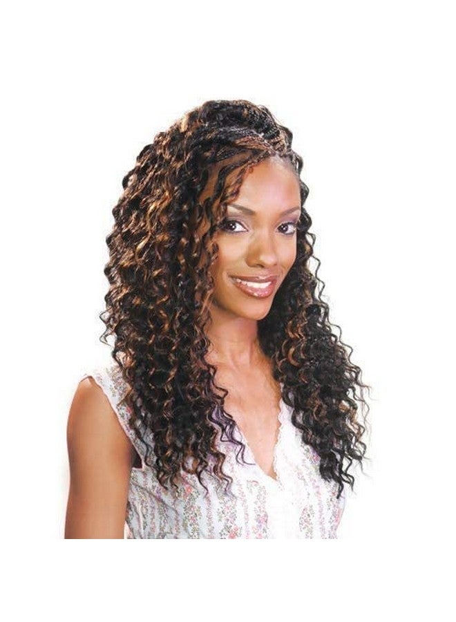 فري تريس برايدز ضفائر شعر صناعية من فري تريس، ملفوفة بعمق، 22 بوصة (عبوة من 6 قطع، 1B) - Image 3