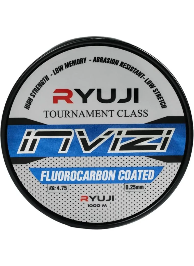 Ryuji Invizi 0.20MM Fc Coated 1000M Fishing Line