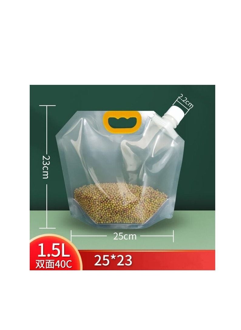 Spaceshoop Collapsible Grain Rice Food Storage Bag 1.5L  - Image 2