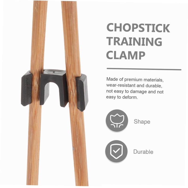 1 Pack 5pcs Plastic Chopstick Training Clips Eco Friendly Non Slip Assistants For Beginners - Image 4