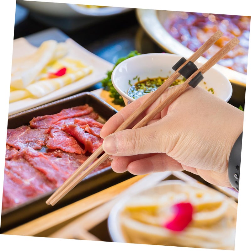 1 Pack 5pcs Plastic Chopstick Training Clips Eco Friendly Non Slip Assistants For Beginners - Image 3