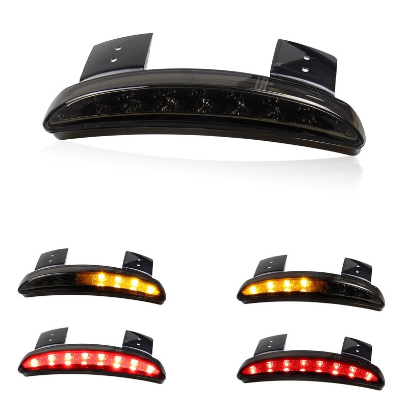 FACAILAHA Chopped Fender Edge Light Kits Motorcycle LED Brake Taillights Integrated Turn Signals Lights 12V Tail Lights for Harley Sportster XL883N XL1200NS XL1200V XL1200X XL1200XS 20142024 - Image 2