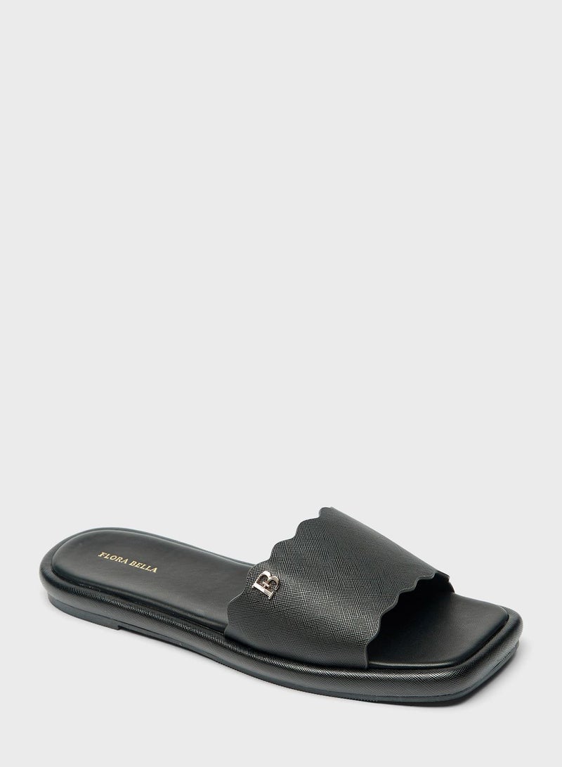 One Strap Flat Sandals