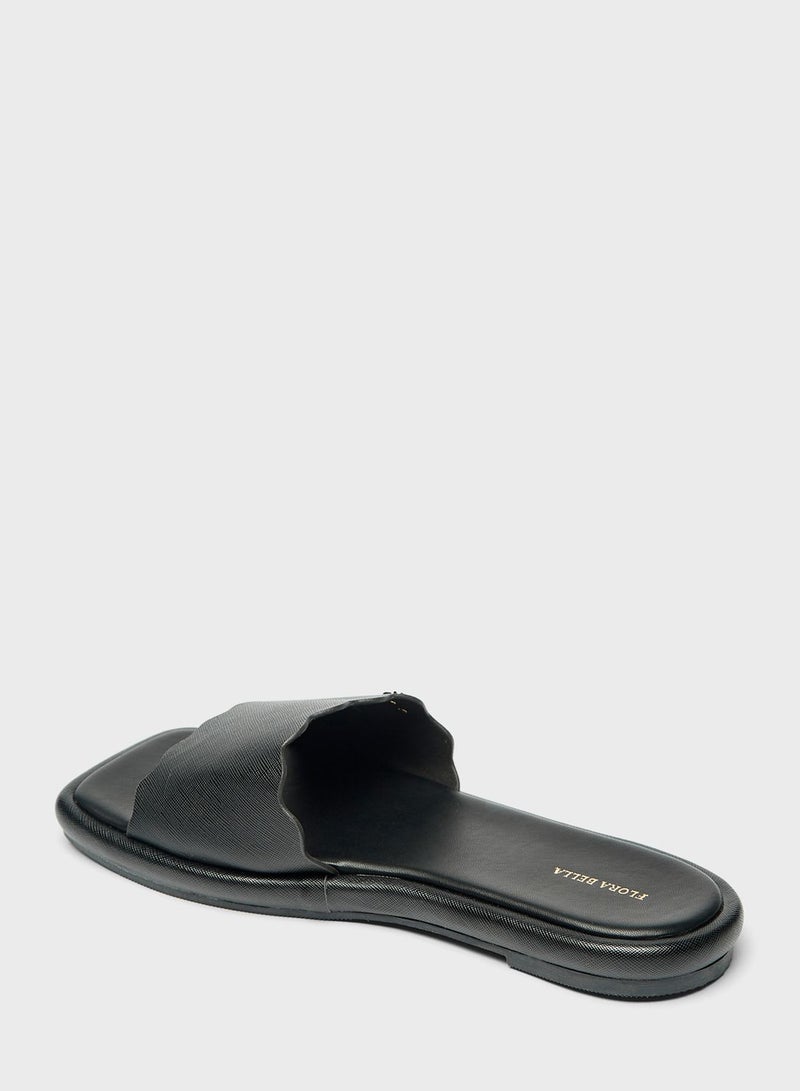 One Strap Flat Sandals