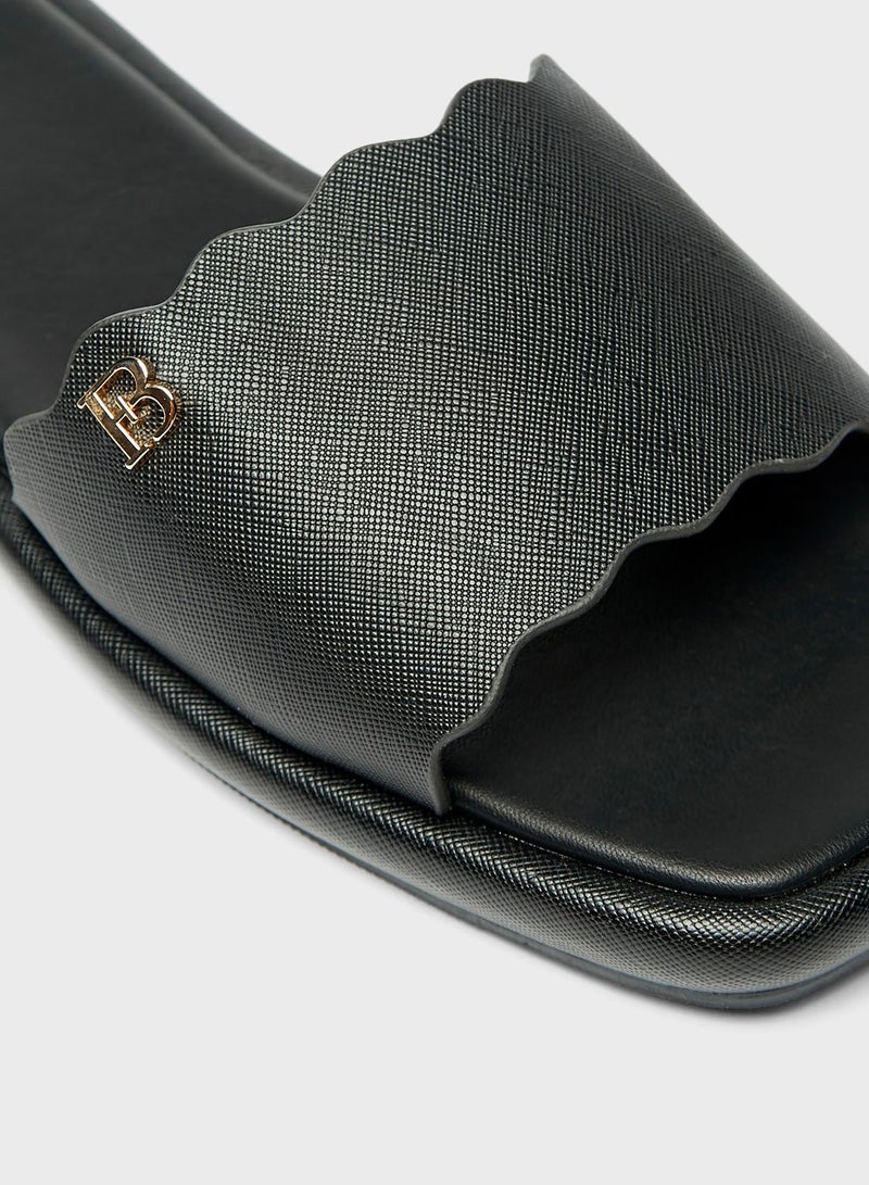 One Strap Flat Sandals