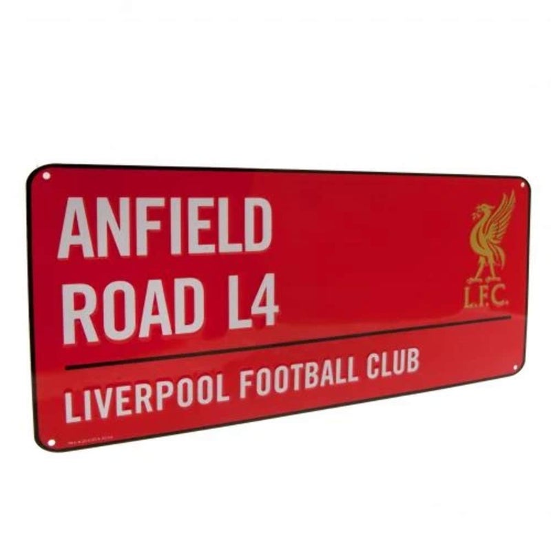 Liverpool F.C. Liverpool Colour Street Sign  MultiColour 