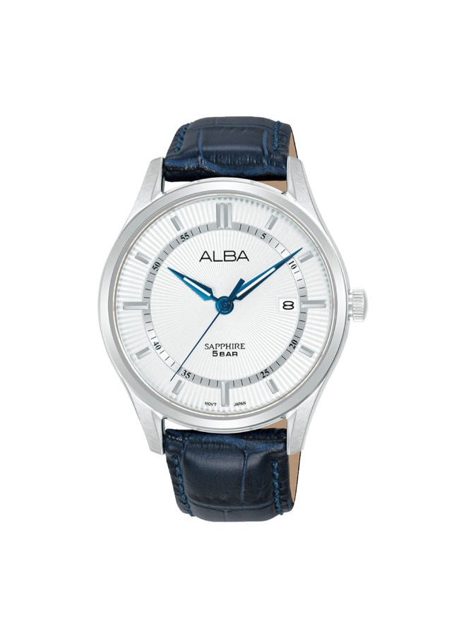 Alba Leather Analog Wrist Watch AS9R23X1 