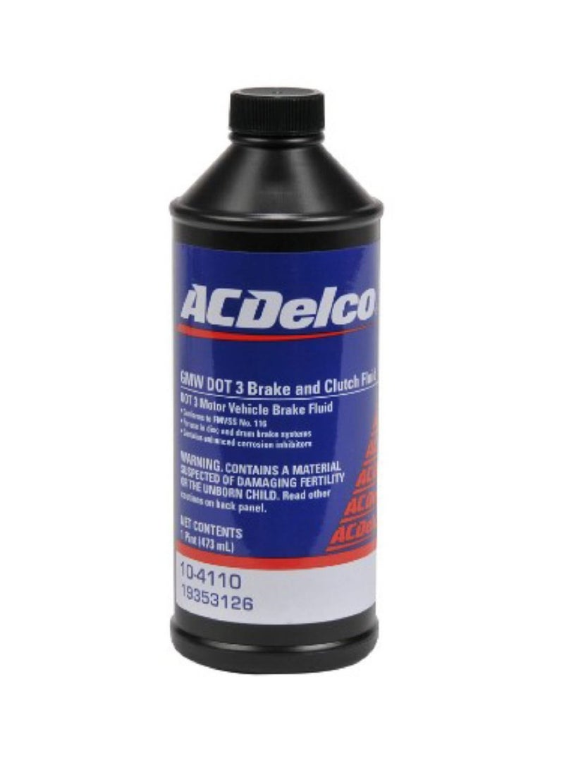 زيت فرامل دوت 3 ايه سي ديلكو اصلي جي ام (473 ملي)