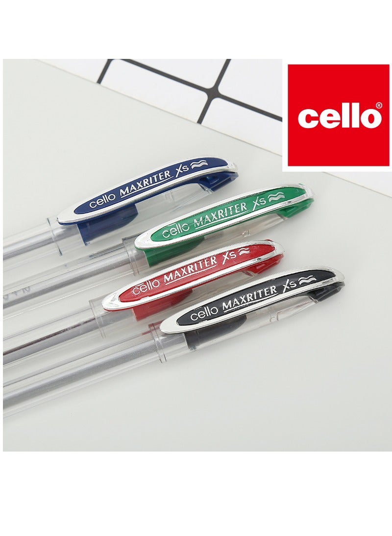 Cello Ballpoint Pen 10-Piece Set, Perfect for School and Office Use, Ballpoint  Pens for Kids and Adults, School Supplies, Office Stationery - Image 2