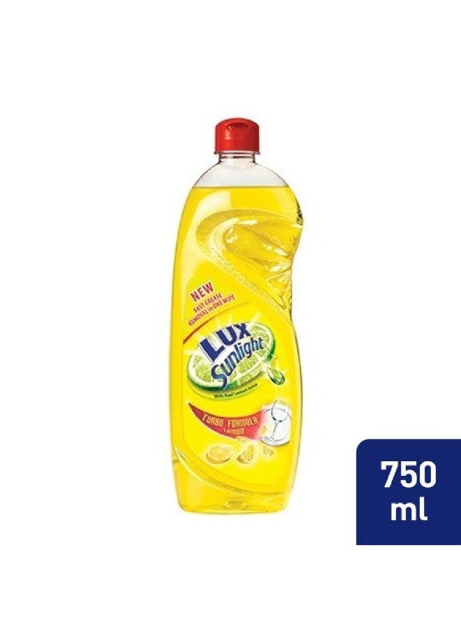 Lux Dishwashing Liquid Lemon, 750 ml