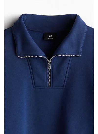 H&M Regular Fit Zip-top sweatshirt