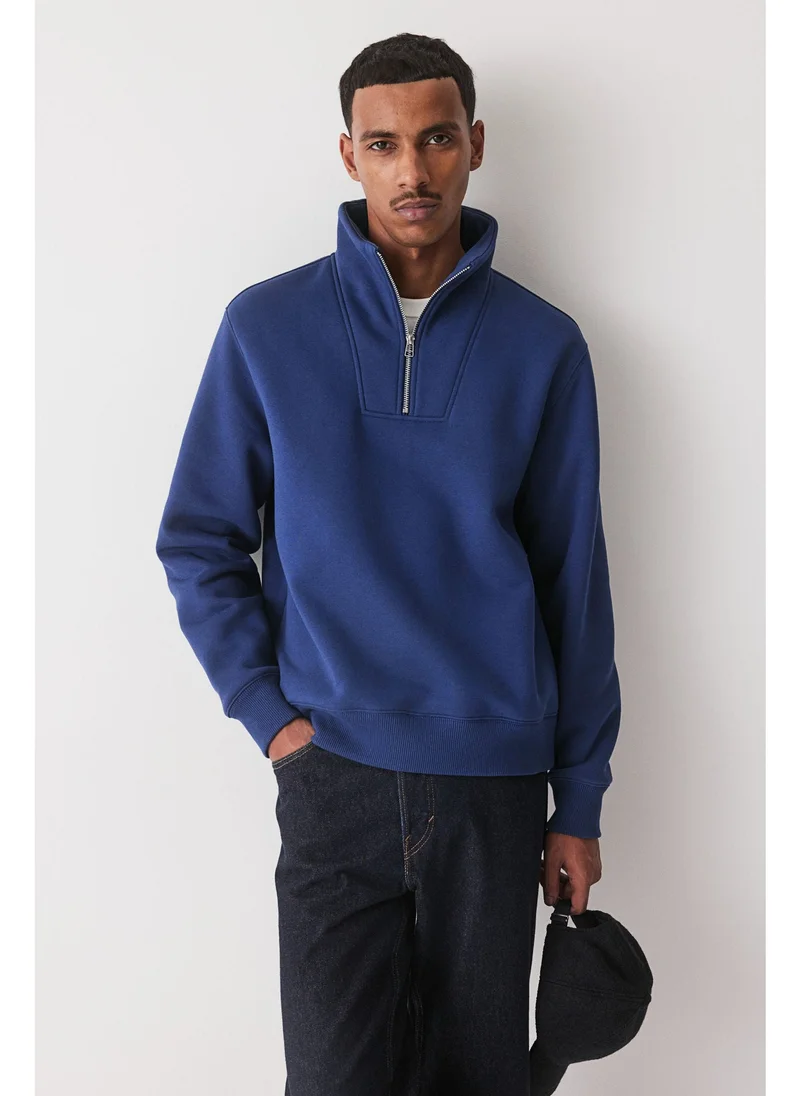 H&M Regular Fit Zip-top sweatshirt