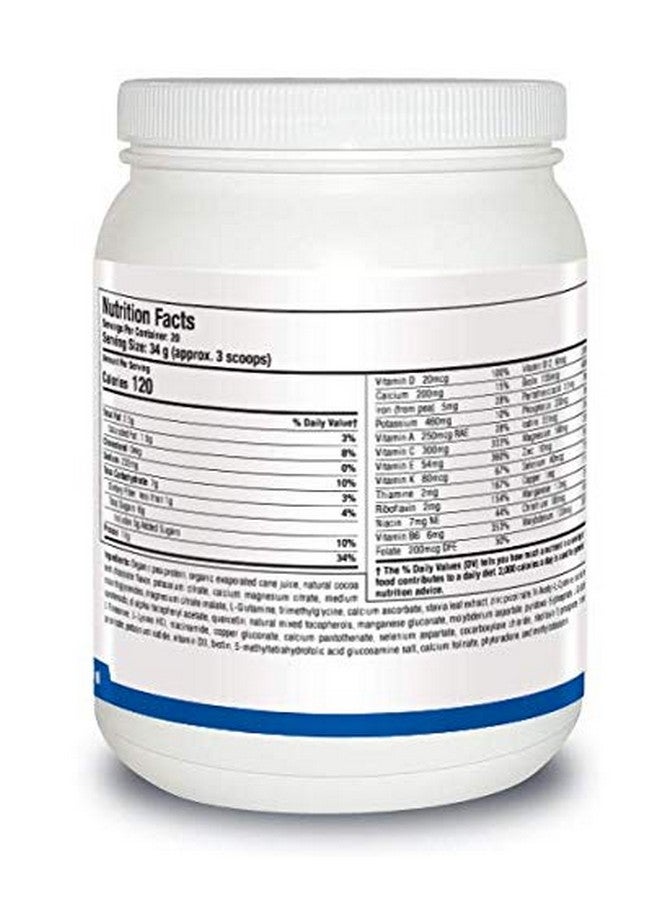 Biotics Research NutriClear Chocolate -Chocolate Powder. Nutritional Support for Detoxification and Metabolic Clearing. Healthy Body Composition. 17 g Organic Pea Protein Per Serving 24 Oz - Image 2