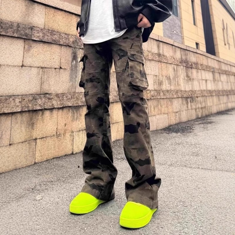 Unisex Classic Denim Jeans Loose Fit Daily Outdoor Wear - Image 1