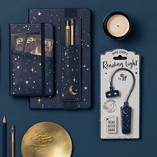 IF Compact Book Light - Moon & Stars, Dark Blue/Gold - Image 5