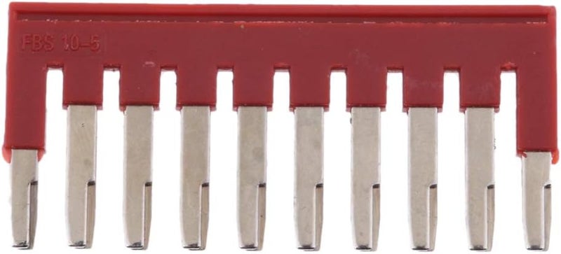 klarako 10pcs 10 Pole PressklarakoFit Jumpers, Din Rail Terminal Blocks,Jumper Bar 32A - Image 2