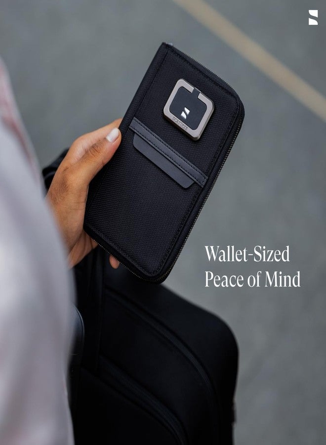 scarters Travel Crossbody | Sling Bag for Passport | Travel Sling Bag | Men’s Crossbody Bag | Chest Bag for Men (Black) - Image 5