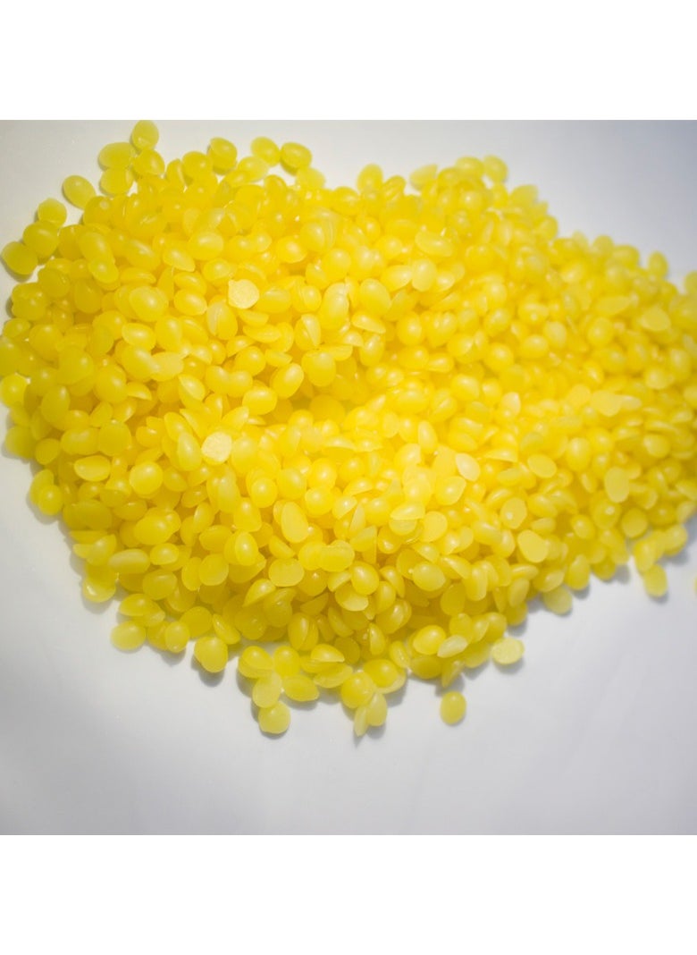 KAWALIB Organic Natural Yellow Beeswax Granules For Candle making  - Image 5
