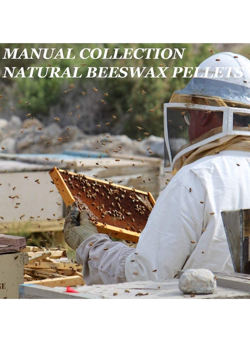 KAWALIB Organic Natural Yellow Beeswax Granules For Candle making  - Image 4