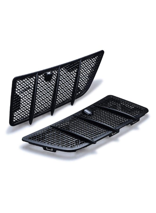 Car Left Right Hood Air Vent Grille Cover Compatible with W164 ML GL Class 2008-2011/(2 pcs left and right) - Image 1