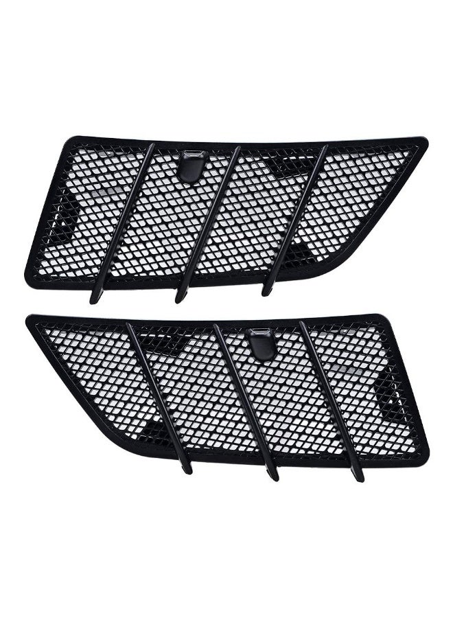 Car Left Right Hood Air Vent Grille Cover Compatible with W164 ML GL Class 2008-2011/(2 pcs left and right) - Image 4