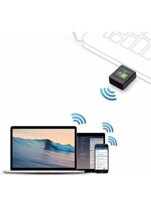 Coofbe - 2.4 Ghz +5 Ghz Dual Band 600 Mbps USB Wifi Converter Wireless Wifi Replicator USB To Wifi Kit - Image 1