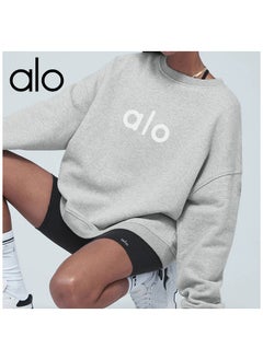 ALO Hoodie with Round Neck and Loose Fit
