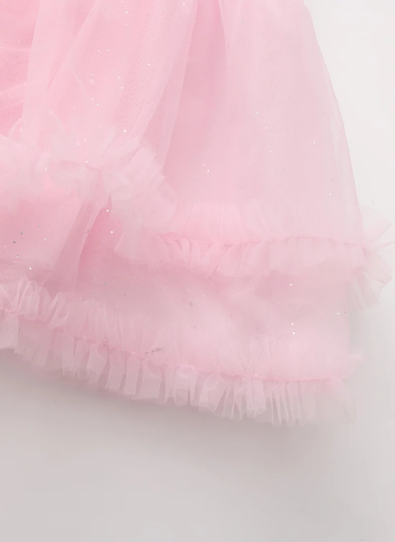 Balabala light pink Kids Girls Woven one-piece dress for Women | Best Price UAE