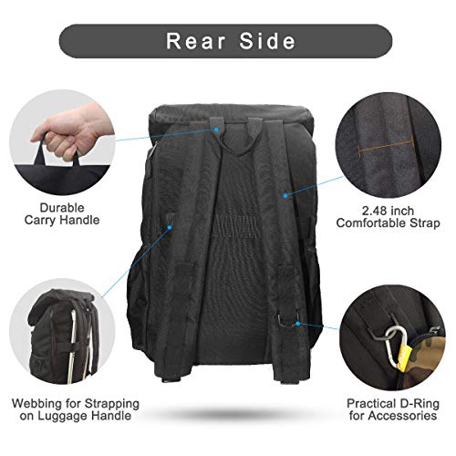 Airlab Rucksack Backpack for Travel College Hiking Camping Large Outdoor men women large lightweight Daypack - Image 3