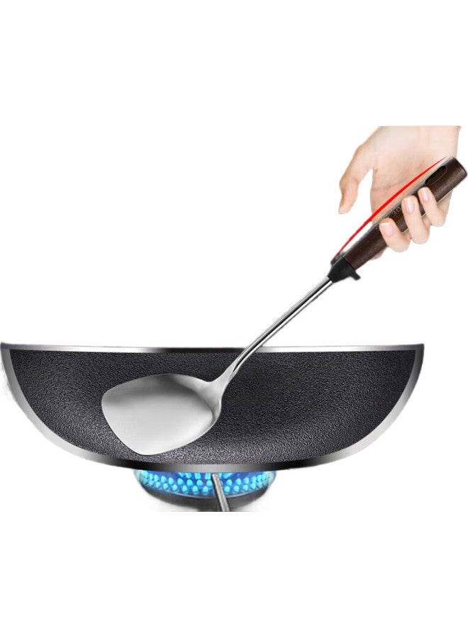 Canjiangjun 304 Stainless Steel Kitchen Utensil Set, Including Spatula, Soup Ladle, Strainer, And Four-Piece Set With Hanging Pot Handle - Image 3