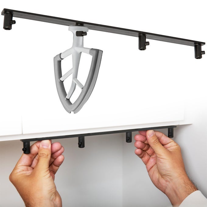 UTENSIL HOLDER 13 IN X 075 IN X 1 IN COMPATIBLE WITH KITCHENAID MIXER ATTACHMENTS STAND MIXER MOUNT KITCHEN ACCESSORY ORGANIZER