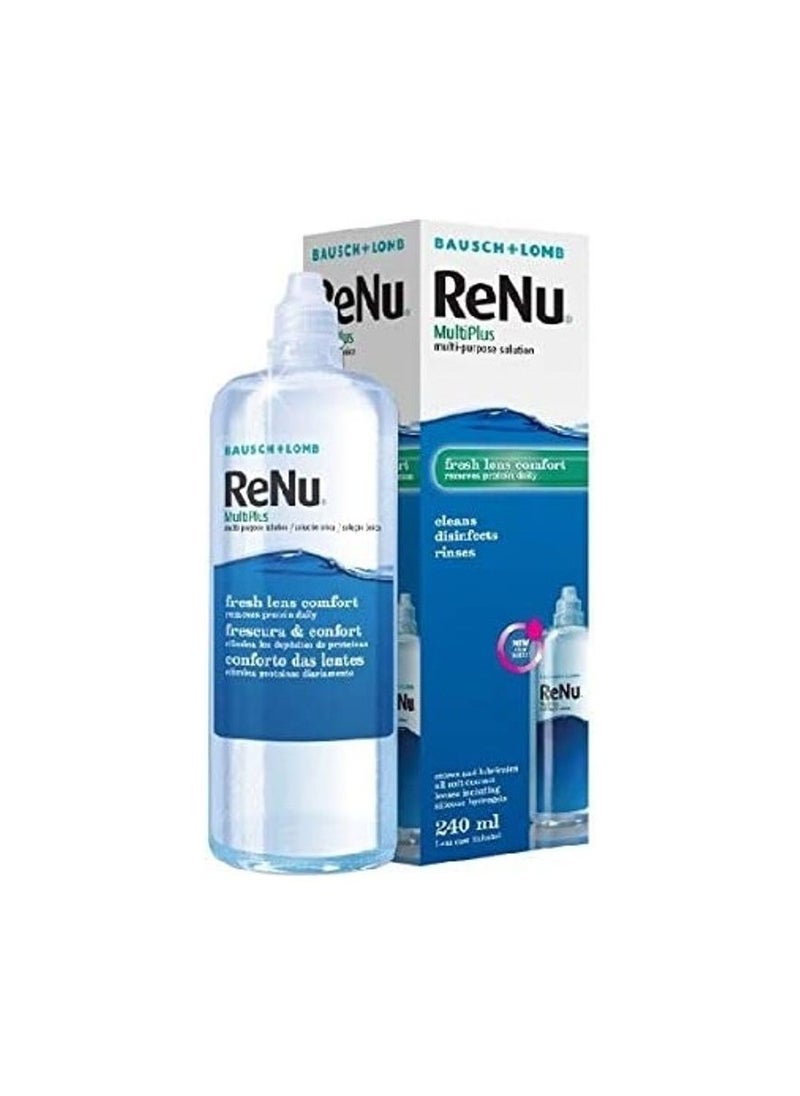 Renu-Multiplus - Renu 240 ml Multi-Purpose Contact Lenses Solution - Image 1
