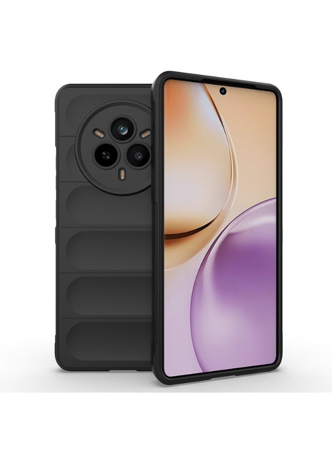 general Case for Realme 14 Pro 5G, Wave Pattern Shockproof and Airbag Design, Very Thin Matte Skin Feel Soft Silicone TPU Bumper Case - Image 1