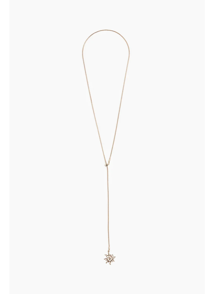 H&M Pendant Lariat Necklace
