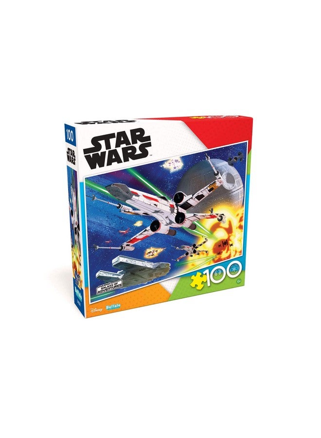 Buffalo Games - Star Wars - Wing Assault - 100 Piece Jigsaw Puzzle for Families Challenging Puzzle Perfect for Game Nights - Finished Puzzle Size is 15.00 x 11.00 - Image 3