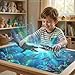 Gemini&Genius GeminiGenius Shark Toys Mosasaurus and Kronosaurus Set Sea Animal Dinosaur Toys Ocean Shark Toys Perfect for Kids Birthday GiftsCake Coppers Swimming - Image 4