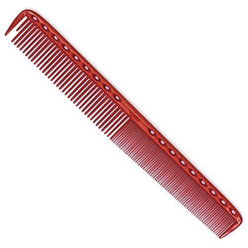YS Park 335 Extra Long Fine Cutting Comb 85 In RED Free Double Dip CombBrush 4 value