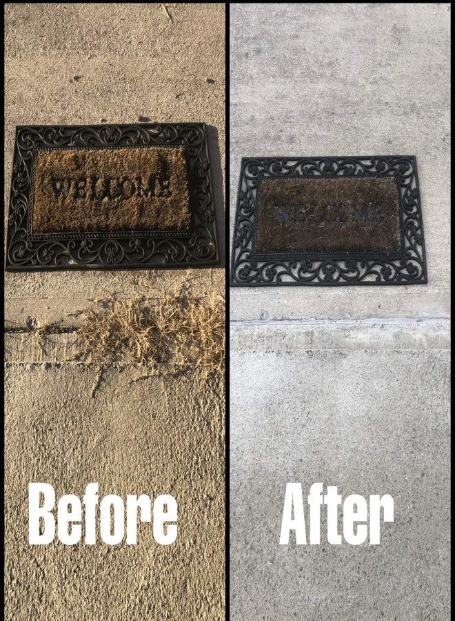 بلوستار، حشو مرن لشقوق الخرسانة الدقيقة (رمادي)، للاستخدام المنزلي - لا حاجة لأدوات خاصة. سد الشقوق في الممرات والباحات والأرصفة. زجاجة سعة 8 أونصات سائلة. - Image 4